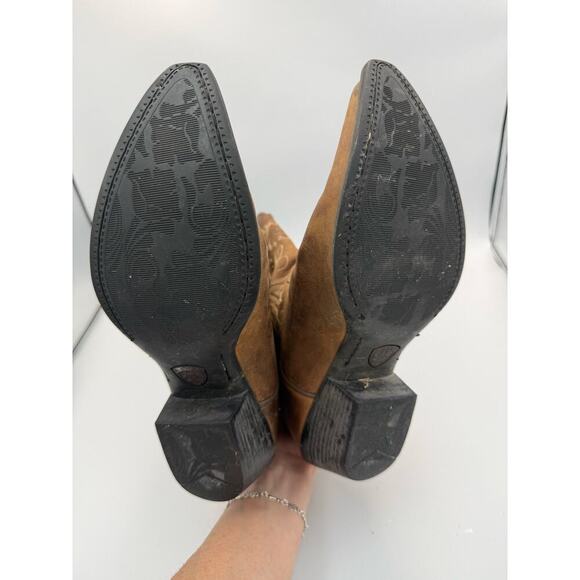 Ariat‎ Brown Leather Heritage Western Boot J Toe 6.5 - Picture 9 of 9